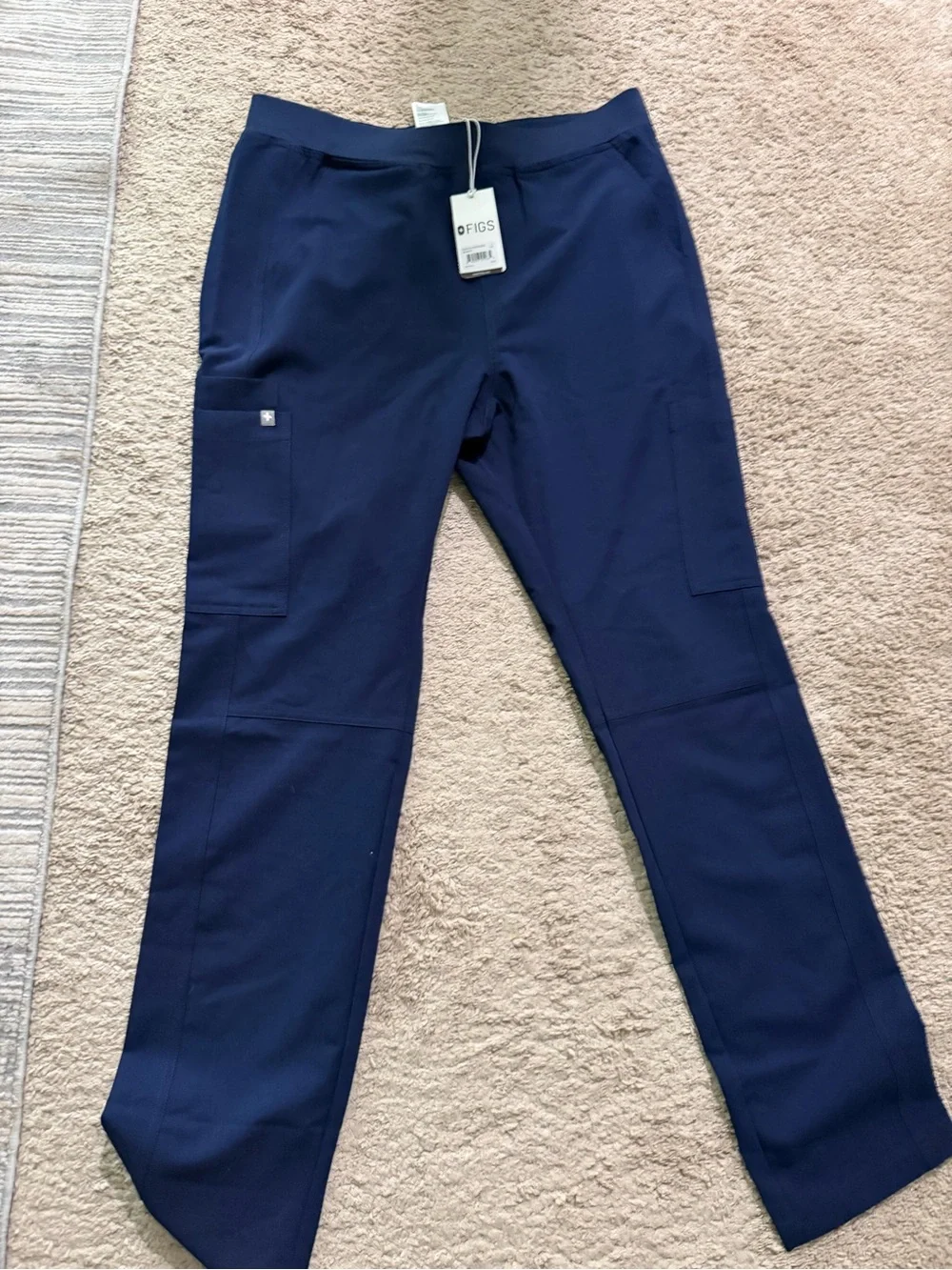 Figs Men's Navy Axim Scrub Pants